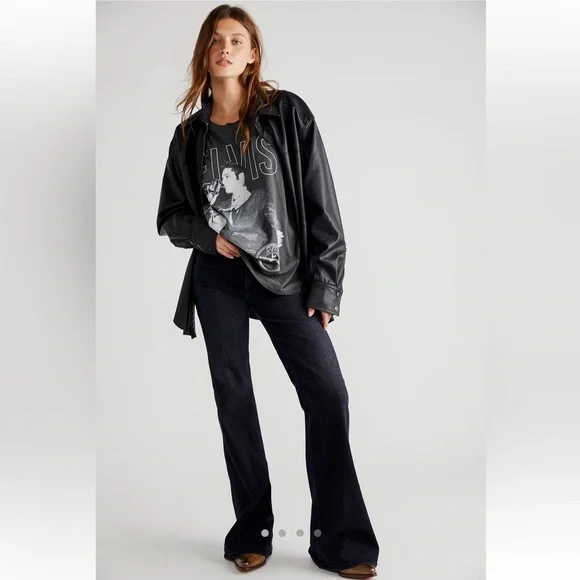 Free People x Daydreamer Sun Records Elvis Graphic Tee - Picture 11 of 13